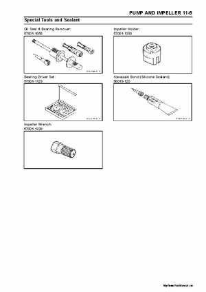 2005 Kawasaki STx-12F Jet Ski Factory Service Manual., Page 263