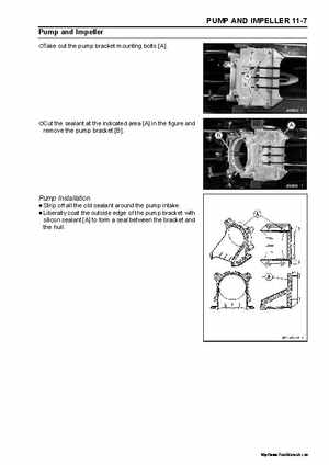 2005 Kawasaki STx-12F Jet Ski Factory Service Manual., Page 265