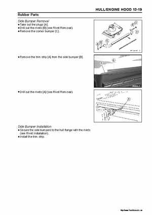 2005 Kawasaki STx-12F Jet Ski Factory Service Manual., Page 312