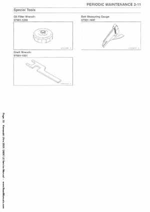 2007-2010 Kawasaki Ultra 250X/260X/260LX PWC Factory Service Manual, Page 33