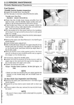 2007-2010 Kawasaki Ultra 250X/260X/260LX PWC Factory Service Manual, Page 34