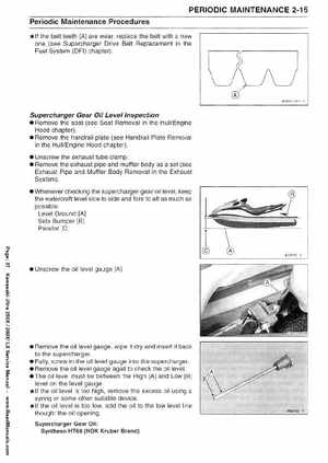 2007-2010 Kawasaki Ultra 250X/260X/260LX PWC Factory Service Manual, Page 37