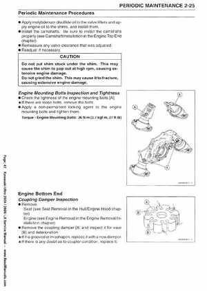 2007-2010 Kawasaki Ultra 250X/260X/260LX PWC Factory Service Manual, Page 47