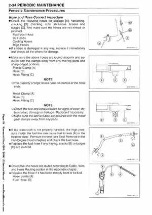 2007-2010 Kawasaki Ultra 250X/260X/260LX PWC Factory Service Manual, Page 56