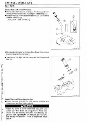 2007-2010 Kawasaki Ultra 250X/260X/260LX PWC Factory Service Manual, Page 163