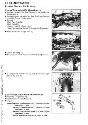 2007-2010 Kawasaki Ultra 250X/260X/260LX PWC Factory Service Manual, Page 194