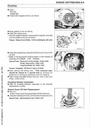 2007-2010 Kawasaki Ultra 250X/260X/260LX PWC Factory Service Manual, Page 256
