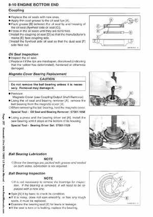 2007-2010 Kawasaki Ultra 250X/260X/260LX PWC Factory Service Manual, Page 257