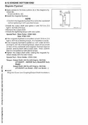 2007-2010 Kawasaki Ultra 250X/260X/260LX PWC Factory Service Manual, Page 259