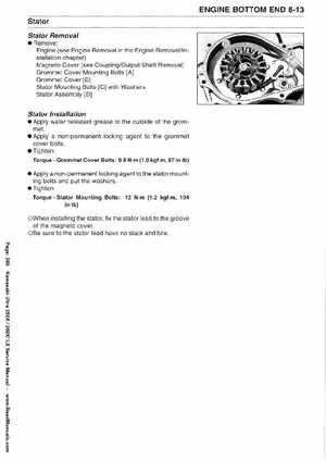 2007-2010 Kawasaki Ultra 250X/260X/260LX PWC Factory Service Manual, Page 260