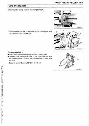 2007-2010 Kawasaki Ultra 250X/260X/260LX PWC Factory Service Manual, Page 307