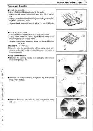 2007-2010 Kawasaki Ultra 250X/260X/260LX PWC Factory Service Manual, Page 309