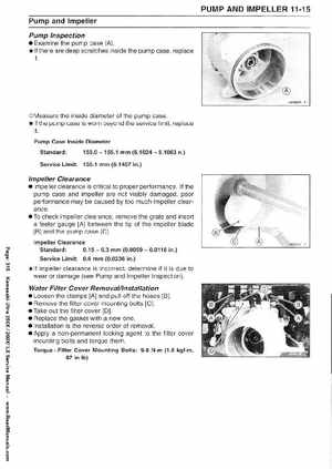 2007-2010 Kawasaki Ultra 250X/260X/260LX PWC Factory Service Manual, Page 315