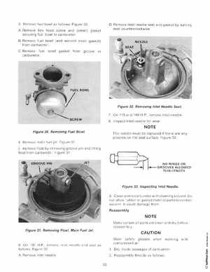 Chrysler 100, 115 and 140 HP Outboard Motors Service Manual, OB 3439, Page 54