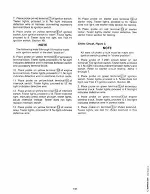 Chrysler 100, 115 and 140 HP Outboard Motors Service Manual, OB 3439, Page 107