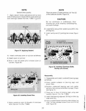 Chrysler 100, 115 and 140 HP Outboard Motors Service Manual, OB 3439, Page 143