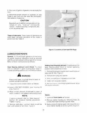 Chrysler 20 and 30 HP Outboard Motors Service Manual OB 3435, Page 13
