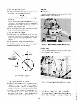 Chrysler 20 and 30 HP Outboard Motors Service Manual OB 3435, Page 46