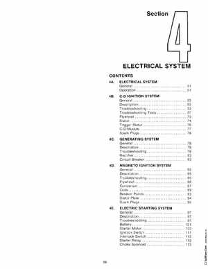Chrysler 20 and 30 HP Outboard Motors Service Manual OB 3435, Page 60