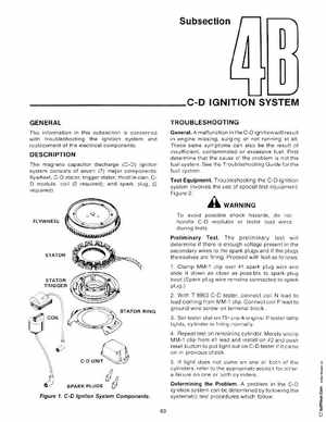 Chrysler 20 and 30 HP Outboard Motors Service Manual OB 3435, Page 64