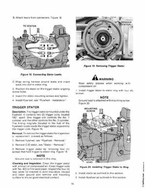 Chrysler 20 and 30 HP Outboard Motors Service Manual OB 3435, Page 77