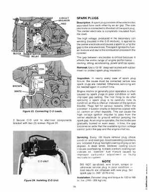 Chrysler 20 and 30 HP Outboard Motors Service Manual OB 3435, Page 79
