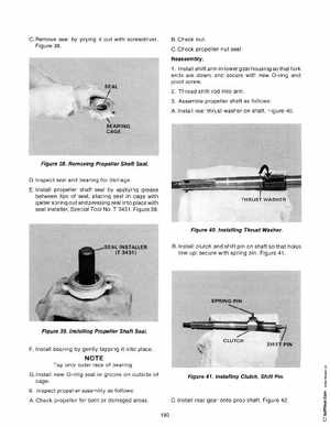 Chrysler 20 and 30 HP Outboard Motors Service Manual OB 3435, Page 191