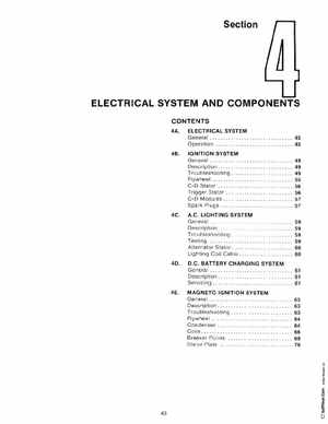 Chrysler 6, 7.5, 180 Sailor Outboard Motors Service Manual, OB 3330, Page 44