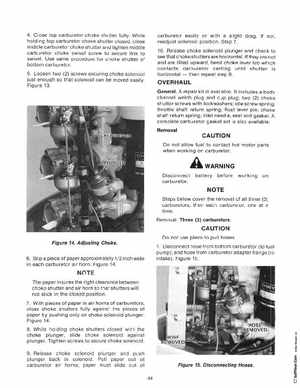 Chrysler 75 and 85 HP Outboards Service Manual OB 3646, Page 45