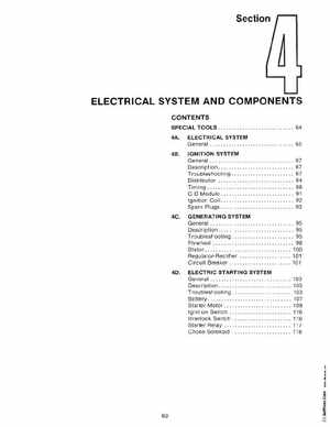 Chrysler 75 and 85 HP Outboards Service Manual OB 3646, Page 64