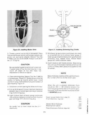 Chrysler 75 and 85 HP Outboards Service Manual OB 3646, Page 180