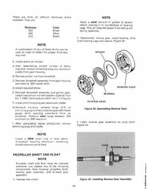 Chrysler 75 and 85 HP Outboards Service Manual OB 3646, Page 181