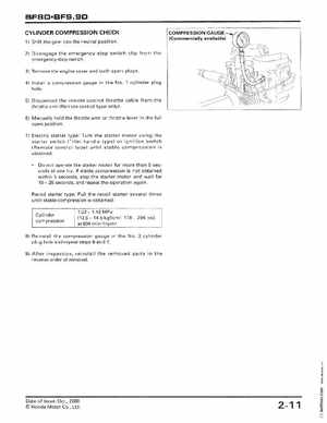 2001-2014 Honda BF/BFP8D, BF/BFP9.9D Outboards Shop Manual, Page 20
