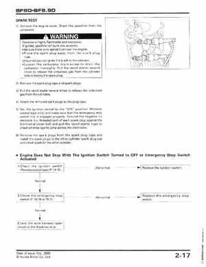 2001-2014 Honda BF/BFP8D, BF/BFP9.9D Outboards Shop Manual, Page 26