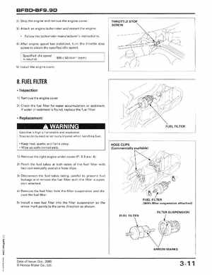 2001-2014 Honda BF/BFP8D, BF/BFP9.9D Outboards Shop Manual, Page 61