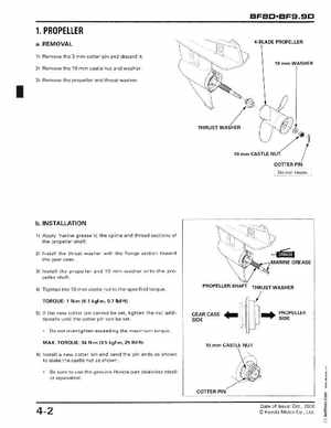 2001-2014 Honda BF/BFP8D, BF/BFP9.9D Outboards Shop Manual, Page 70