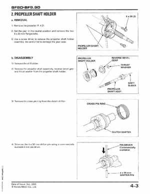 2001-2014 Honda BF/BFP8D, BF/BFP9.9D Outboards Shop Manual, Page 71