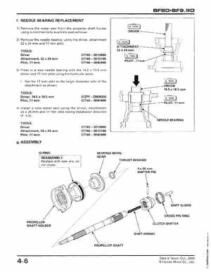 2001-2014 Honda BF/BFP8D, BF/BFP9.9D Outboards Shop Manual, Page 74