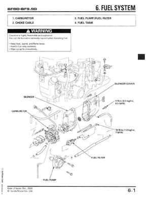 2001-2014 Honda BF/BFP8D, BF/BFP9.9D Outboards Shop Manual, Page 101