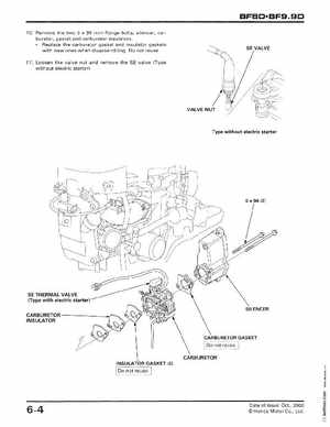 2001-2014 Honda BF/BFP8D, BF/BFP9.9D Outboards Shop Manual, Page 104