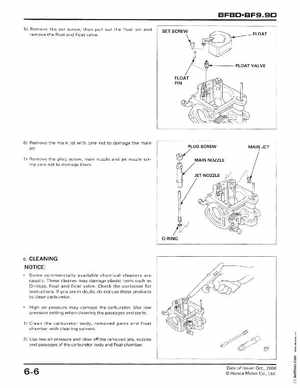2001-2014 Honda BF/BFP8D, BF/BFP9.9D Outboards Shop Manual, Page 106
