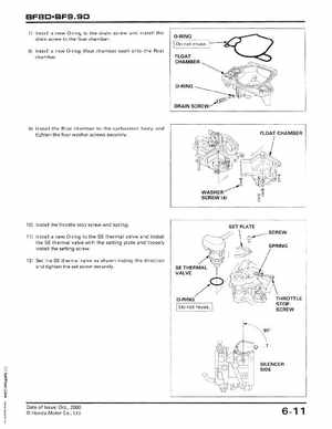 2001-2014 Honda BF/BFP8D, BF/BFP9.9D Outboards Shop Manual, Page 111