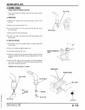 2001-2014 Honda BF/BFP8D, BF/BFP9.9D Outboards Shop Manual, Page 115