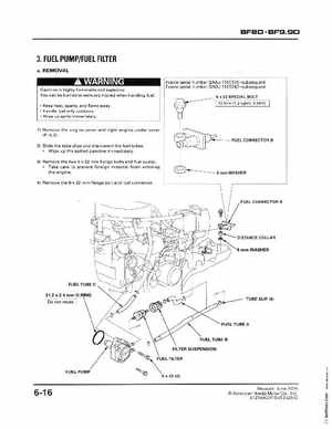 2001-2014 Honda BF/BFP8D, BF/BFP9.9D Outboards Shop Manual, Page 116