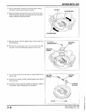2001-2014 Honda BF/BFP8D, BF/BFP9.9D Outboards Shop Manual, Page 124