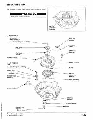 2001-2014 Honda BF/BFP8D, BF/BFP9.9D Outboards Shop Manual, Page 125