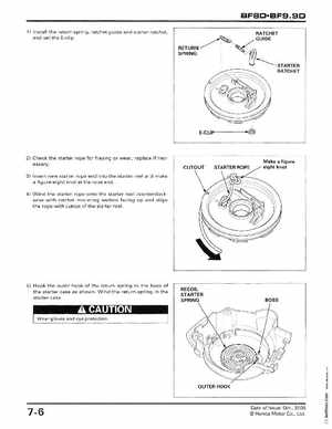 2001-2014 Honda BF/BFP8D, BF/BFP9.9D Outboards Shop Manual, Page 126