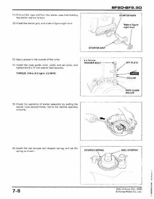 2001-2014 Honda BF/BFP8D, BF/BFP9.9D Outboards Shop Manual, Page 128