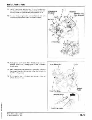 2001-2014 Honda BF/BFP8D, BF/BFP9.9D Outboards Shop Manual, Page 139