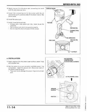 2001-2014 Honda BF/BFP8D, BF/BFP9.9D Outboards Shop Manual, Page 190